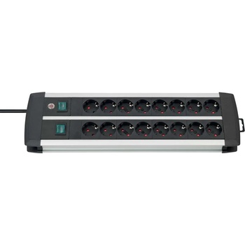 Image 1 of brennenstuhl Premium-Alu-Line 16 Pluzg 3 m Switch (1391000916)