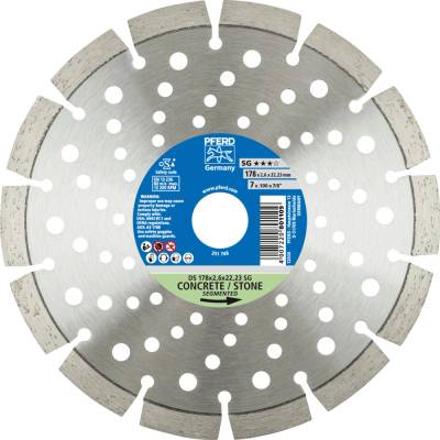 Pferd diamantový rezací kotúč 178 x 2,6 x 22,23 mm 68000043