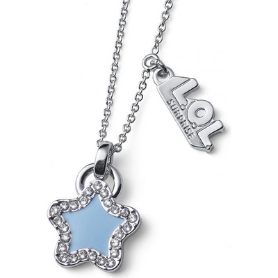 L.O.L. Surprise! Dievčenské náhrdelník hviezdička s kryštálmi L1003BLU
