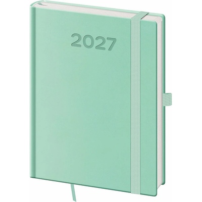 Helma 365 Print Pop B6 týdenní 2027 světle zelený