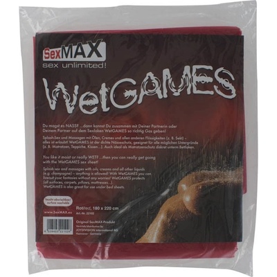 JoyDivision SexMAX WetGAMES Sex-Laken 180 x 220 cm Weiß (fitted sheet