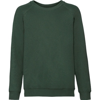 Fruit of the Loom Detská mikina 62-039-0 Bottle Green