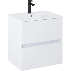 Roca МЕБЕЛ ЗА БАНЯ С УМИВАЛНИК n-cube unik a852503806 55см МДФ БЯЛ ГЛАНЦ (a852503806)