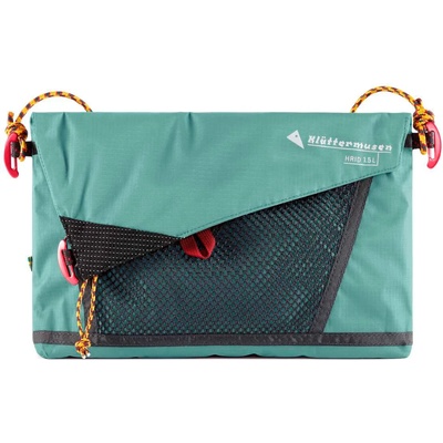Klättermusen Чанта за рамо Klättermusen Hrid WP Accessory Bag Shoulder bag - Jade Green - размер 1, 5 l (510-7106-0211)