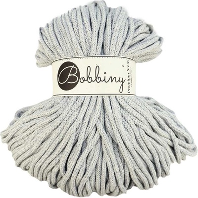 Bobbiny šňůry 5 mm fialkovomintová s bílou ( Spring meadow)