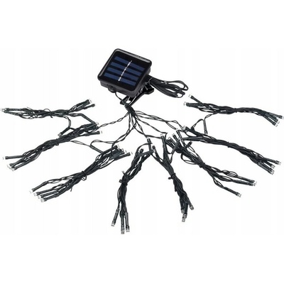 AFF 4149 Solární řetěz pro osvětlení slunečníku 72 LED 6500K IP44 380 cm studená bílá