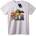 NOONEBRAND Тениска Карикатурен Градски Екип - XS, White