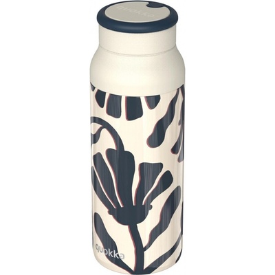 Quokka Pulse Smartgrip Nerezová termo fľaša Abstract Leaves 700 ml