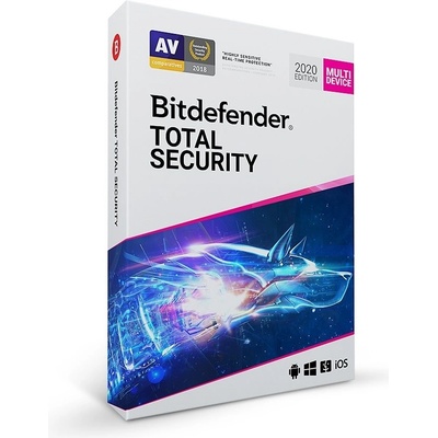 Bitdefender Total Security 2020 10 lic. 36 mes.