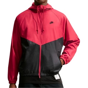 Nike Мъжко яке за бягане Nike Windrunner Jacket Running jacket - Tough Red / Black / Black - размер M (028-0918-0713)