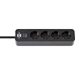 brennenstuhl Ecolor 4 Plug 1,5 m Switch (1153240000)