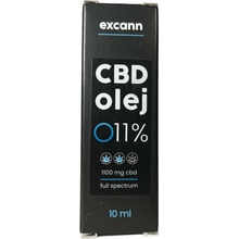 Excann CBD olej fullspectrum 11% 10 ml