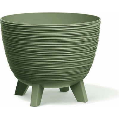 Prosperplast Kvetináč FURA I zemitá zelená, 29 cm