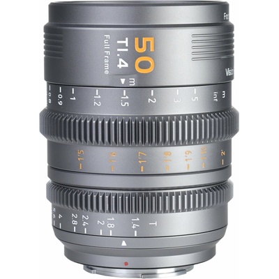 SIRUI Vision Prime 1 50 mm T1.4 Full Frame Cine Lens (Metal Grey, E/Z/RF/L Interchangable Mount) VP-1-50G