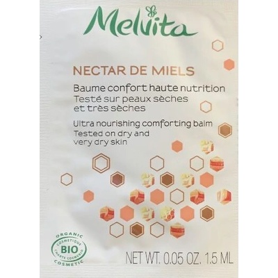 Melvita Nectar De Miels органичен подхранващ балсам за лице и шия 15 ml *мостра