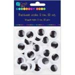 Dalprint Self-adhesive movable eyelets 2cm 20pcs
