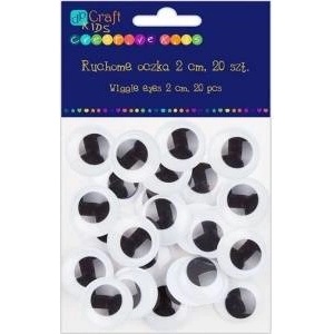 Dalprint Self-adhesive movable eyelets 2cm 20pcs