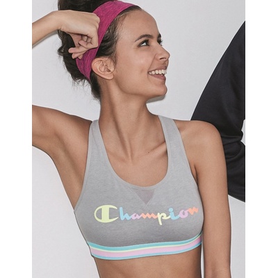 Champion CROP AUTHENTIC šedá světle Šedá světle