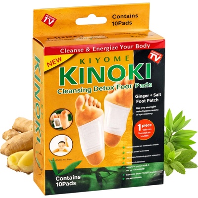 KINOKI so zázvorom a soľou - 10 ks