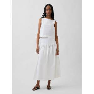 GAP Поплинова макси пола GAP GAP | Byal | ЖЕНИ | XXS