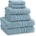 Catherine Lansfield Хавлиена кърпа Catherine Lansfield Zero Twist Cotton 6 Piece Towel Bale Set - Blue