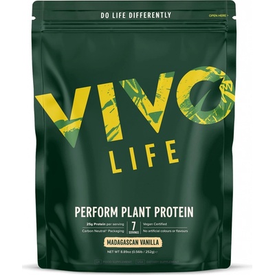 Vivo Life PERFORM RAW VEGAN PROTEIN & BCAA 252g