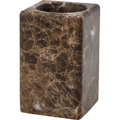 Aquanova Чаша за четки за зъби Hammam кафява (HAMTUM-01)