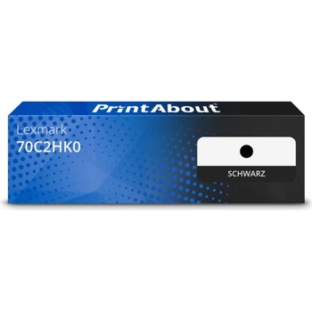 Lexmark Тонер, lexmark, 70c2hk0 702hk, черен (70c2hk0)