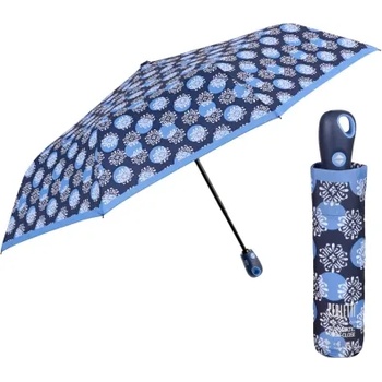 Дамски автоматичен Open-Close чадър Perletti Technology 21723, Син