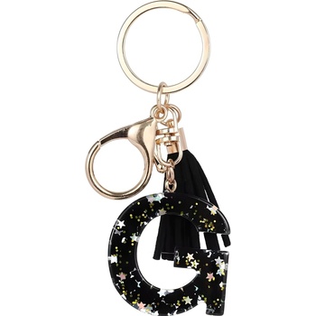 HARAHU Ключодържател Азбука - g / Черна kp37777 (37777)