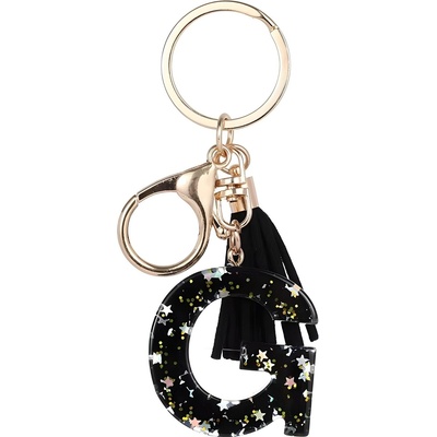 HARAHU Ключодържател Азбука - g / Черна kp37777 (37777)