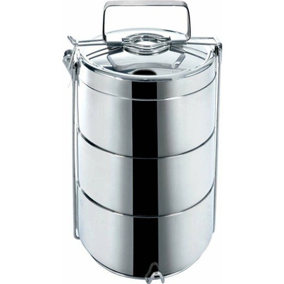 Jídlonosič nerez TERMO 3x0,9 l, pr. 14 cm