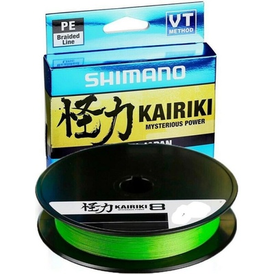 Shimano Šňůra Kairiki 8 150m 0,06mm 5,3kg zelená