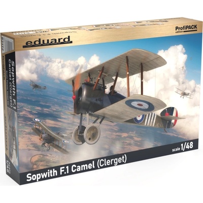 Eduard model 82172 Sopwith F.1 Camel Clerget 1:48