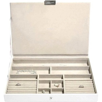 Stackers šperkovnice White Supersize Lid bílá