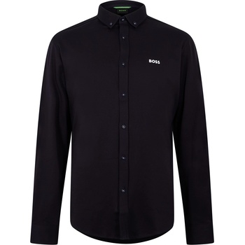 Image 1 of HUGO BOSS Риза Boss Men's Green B Motion L 03 Long Sleeve Plain Shirt - Dark Blue 402