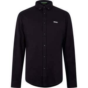 HUGO BOSS Риза Boss Men's Green B Motion L 03 Long Sleeve Plain Shirt - Dark Blue 402