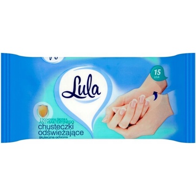 Lula Čistiace obrúsky kvetinové 15 ks