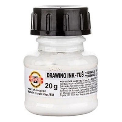 KOH-I-NOOR Tuš biely 20 g