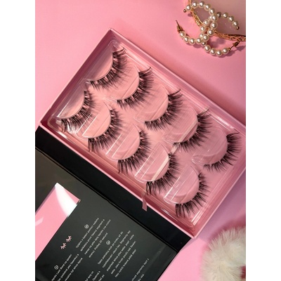 Lashable umělé nalepovací řasy Cat Eye 7-16mm 5 párů – Sleviste.cz