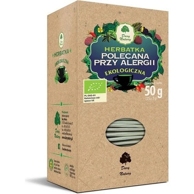 Dary Natury Билков чай против Алергии, БИО, 25 пакетчета х 2 g | Dary Natury (862096 DN)
