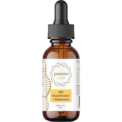 Puravia LABS Přírodní vitamín C pro děti 50 ml