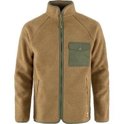 Fjällräven Vardag Pile Fleece M Buckwheat Brown-Laurel Green