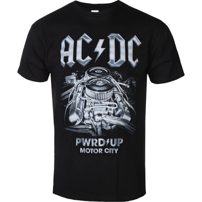 NNM Мъжка тениска AC/DC - PWRUP Detroit - Black - 51711800