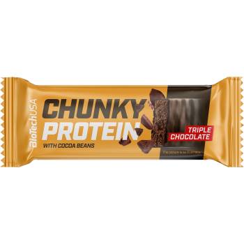 BioTechUSA Chunky Protein Bar - Triple chocolate