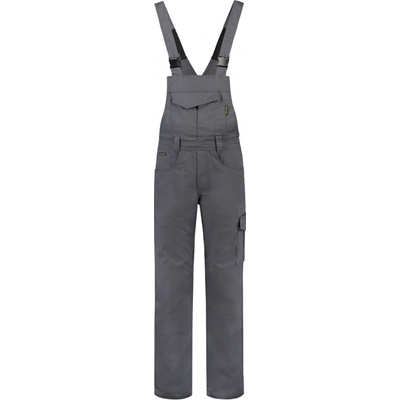 Tricorp Dungaree Overall Industrial pracovní kalhoty s laclem unisex T66TB convoy gray