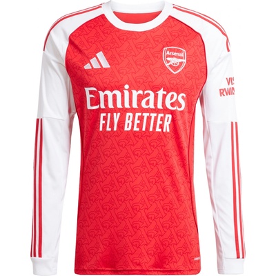 adidas FC Arsenal London Long Sleeve Home Jersey 2025/26 červená – Hledejceny.cz
