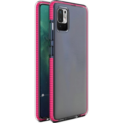 Xiaomi Sиликонов калъф Spring Armor за Xiaomi Redmi Note 10 5G/Poco M3 Pro - Розов KP24785