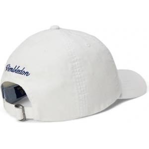 Ralph Lauren шапка с козирка за деца от лен Wimbledon (323B18709001)