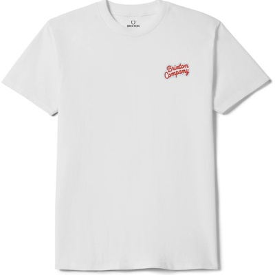 Brixton tričko Stay While S/S Std White